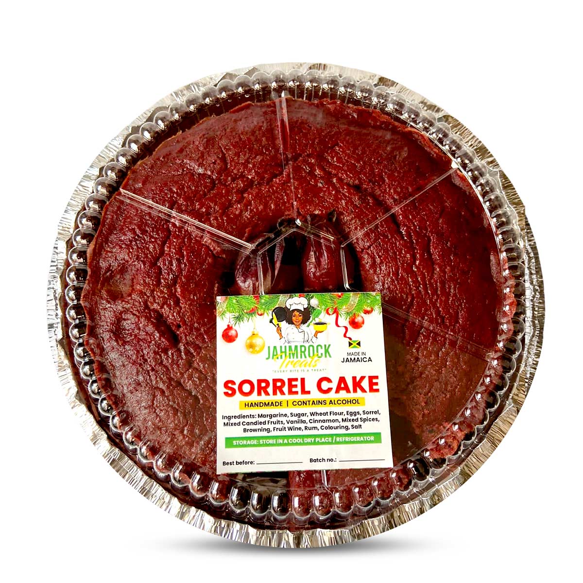 Jahmrock Treats Rich Sorrel Fruit Cake
